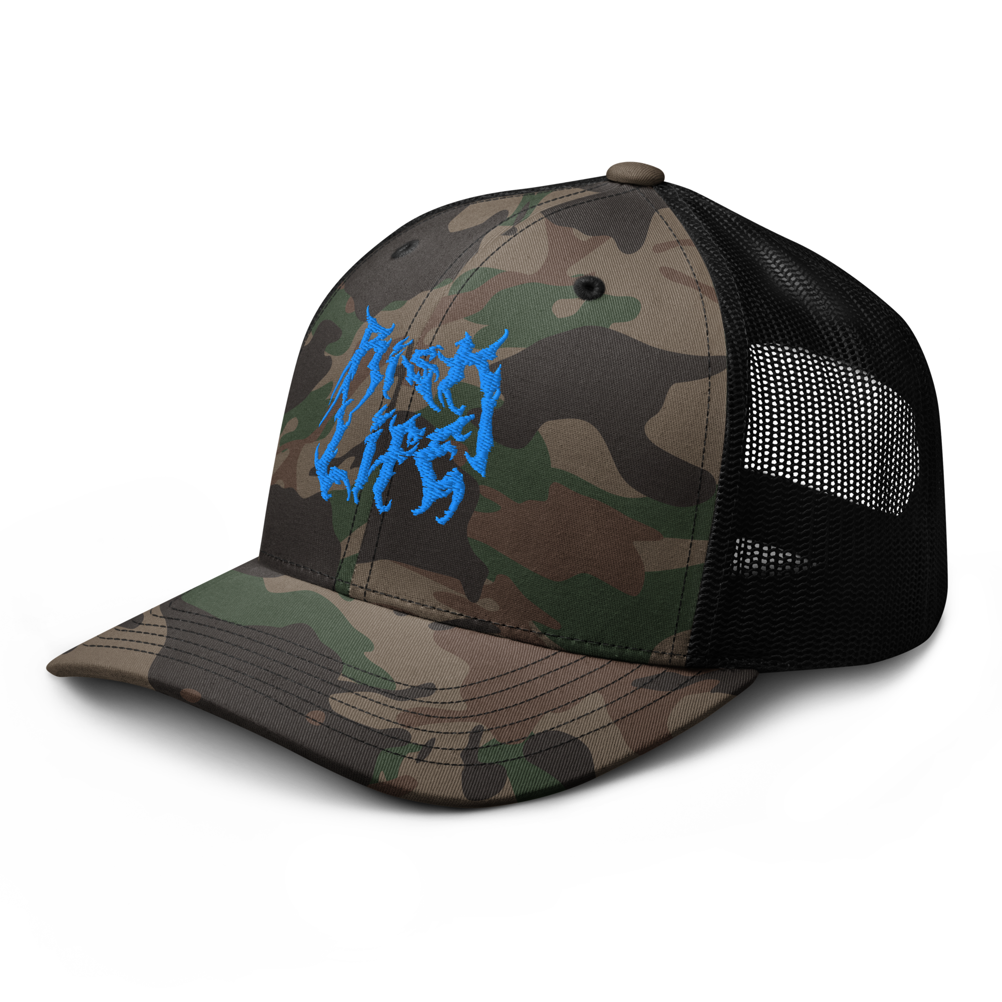 Risk Life Camouflage Trucker Hat