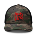 Risk Life Camouflage Trucker Hat