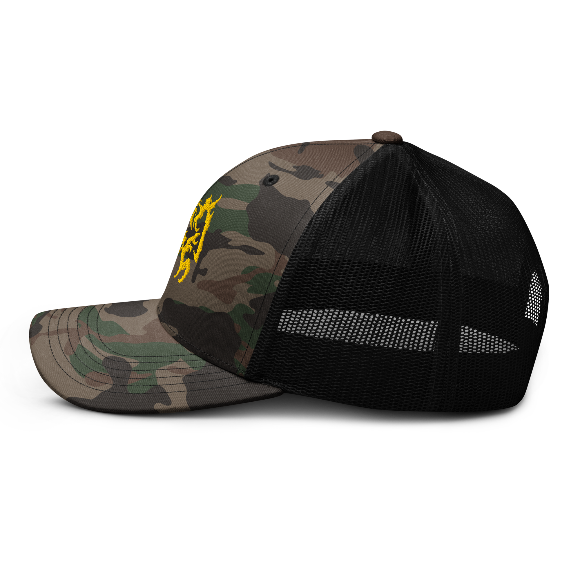 Risk Life Camouflage Trucker Hat