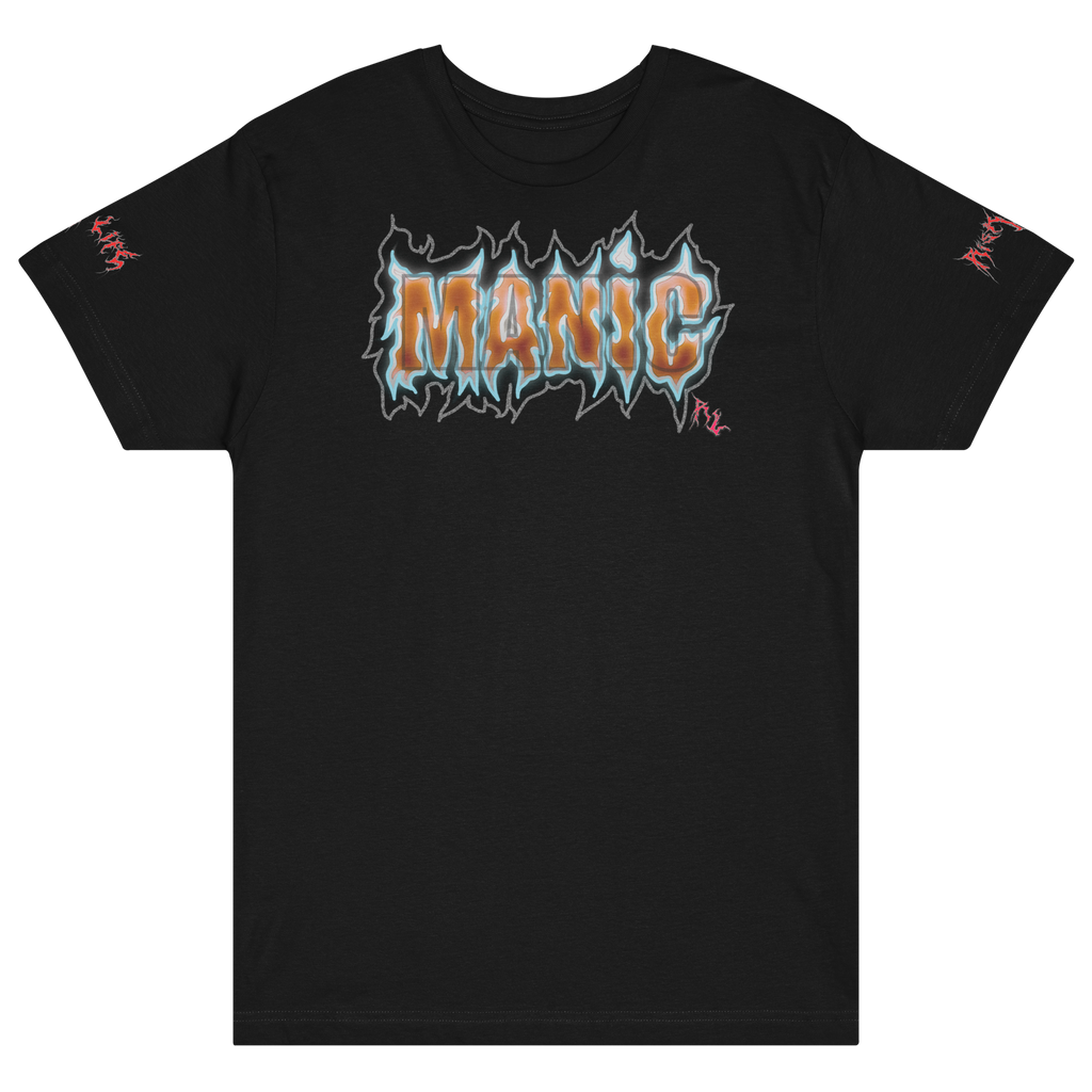 Risk Life “Manic” Unisex Fine Jersey Tee