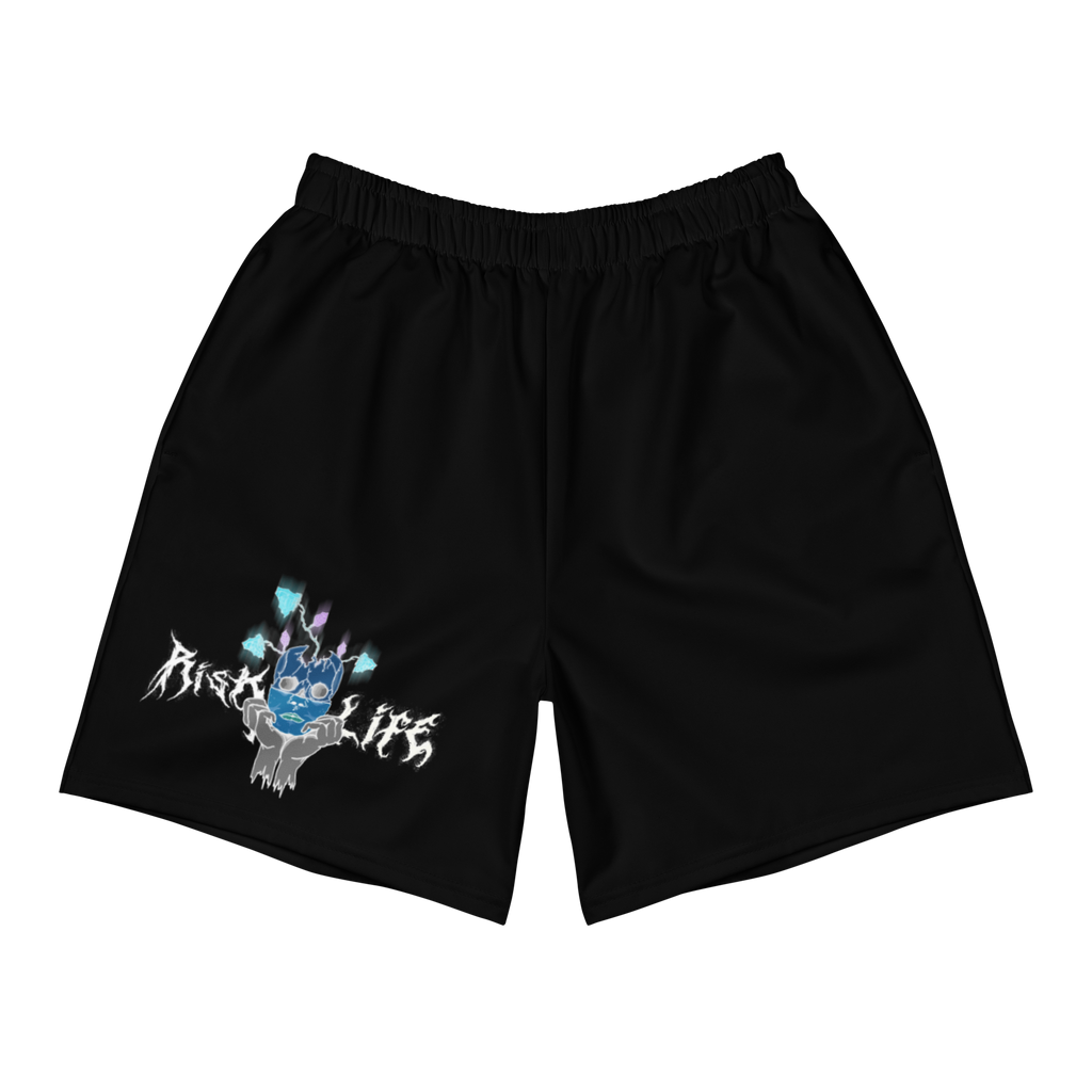 Risk Life “Half Face Inverted” Athletic Shorts