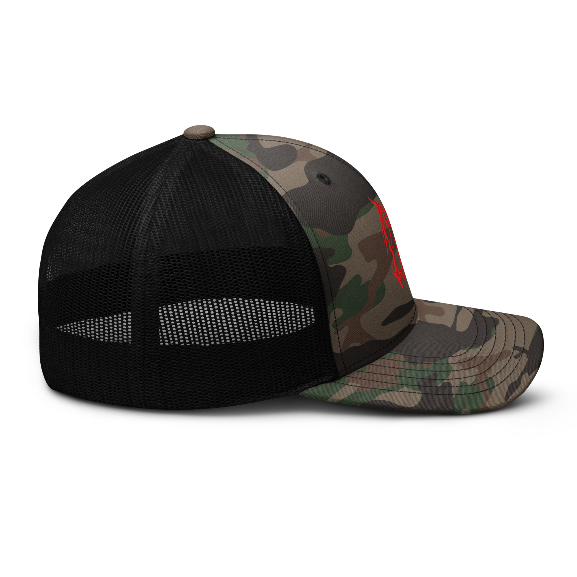 Risk Life Camouflage Trucker Hat