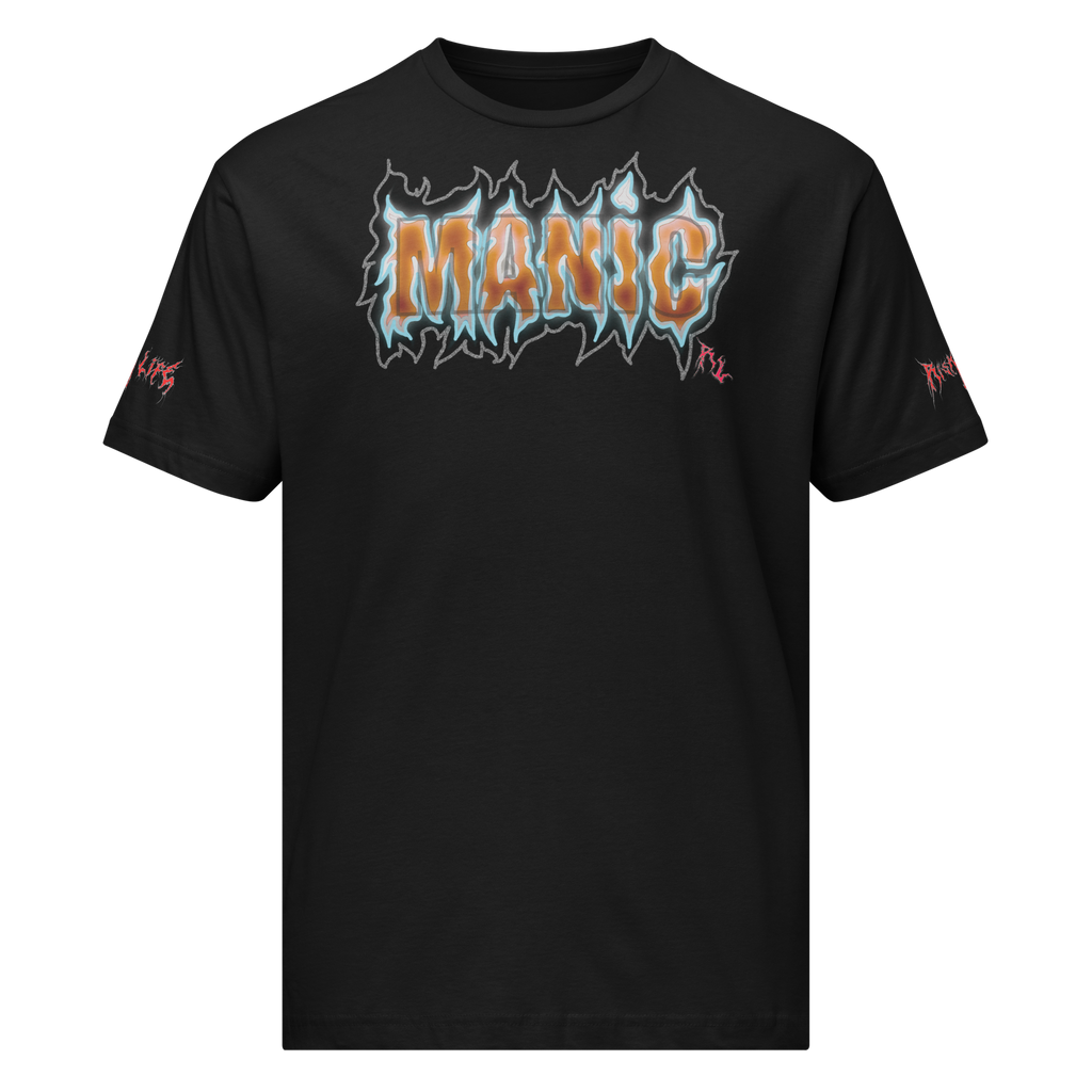 Risk Life “Manic” Unisex Fine Jersey Tee