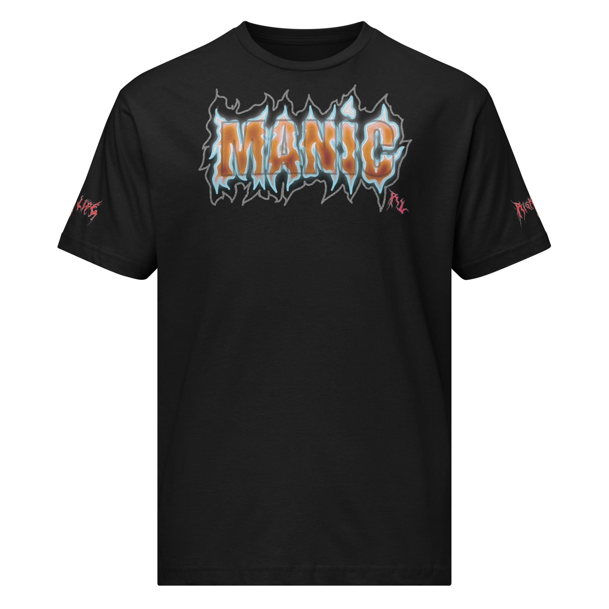 Risk Life “Manic” Unisex Fine Jersey Tee