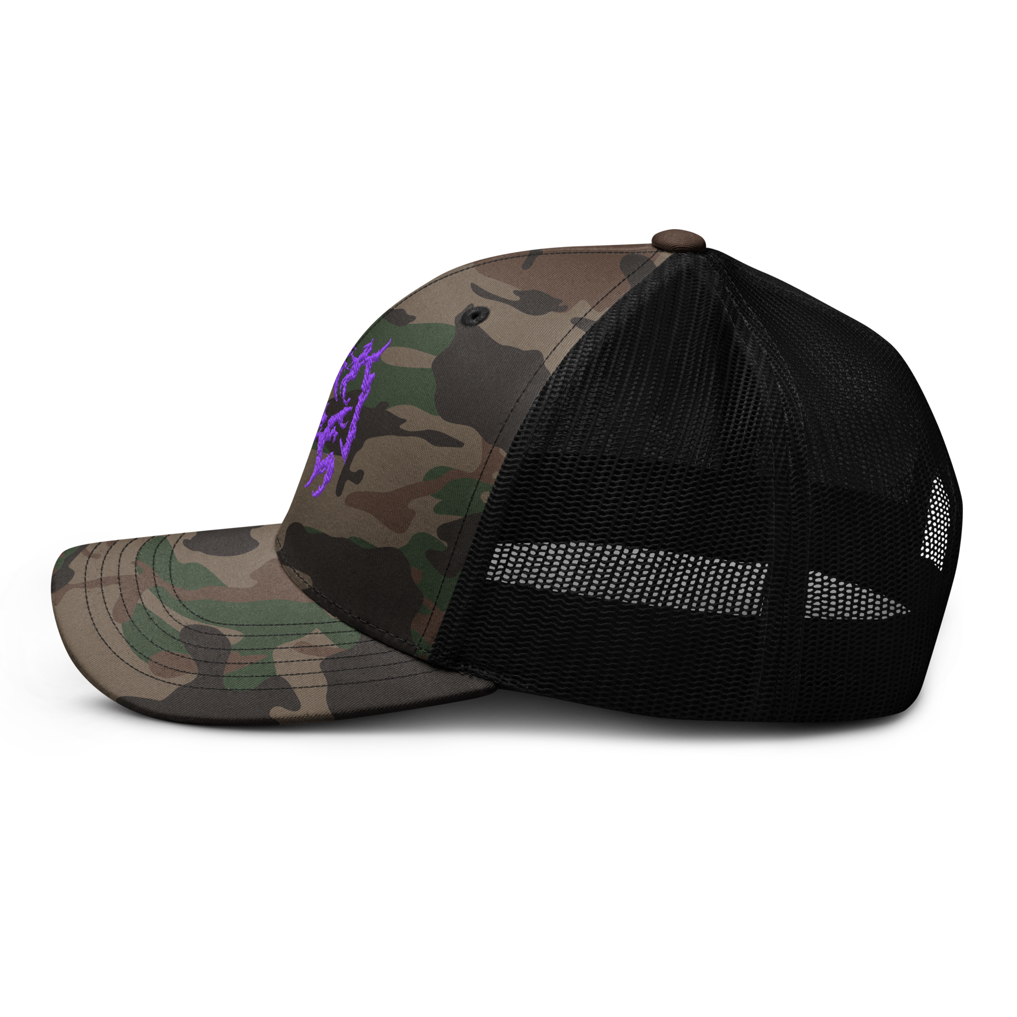 Risk Life Camouflage Trucker Hat