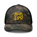 Risk Life Camouflage Trucker Hat