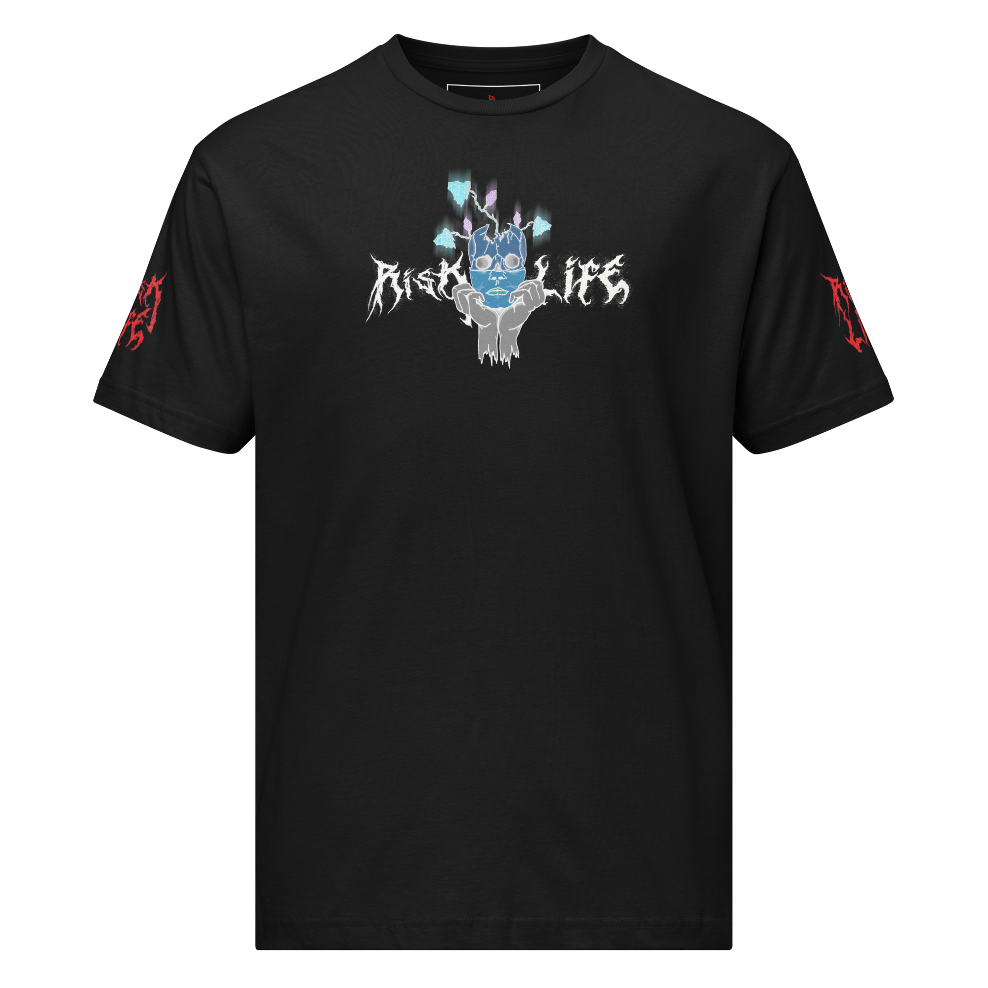 Risk Life “Half face inverted” Unisex Fine Jersey Tee