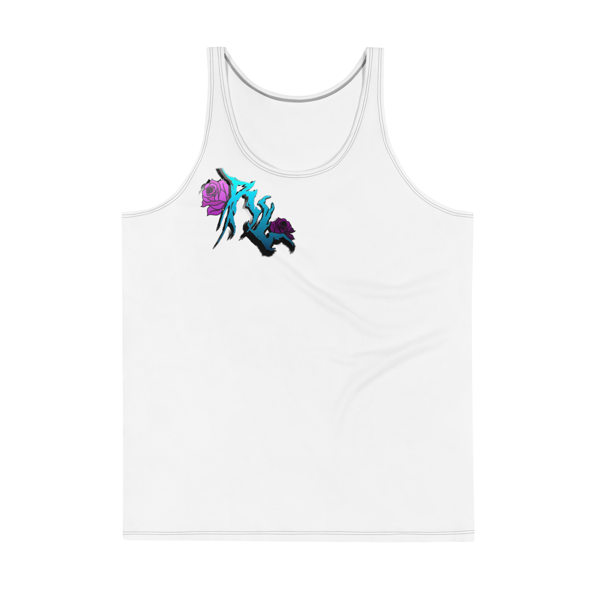 Risk Life Logo “Rose Edition” Unisex Tank Top