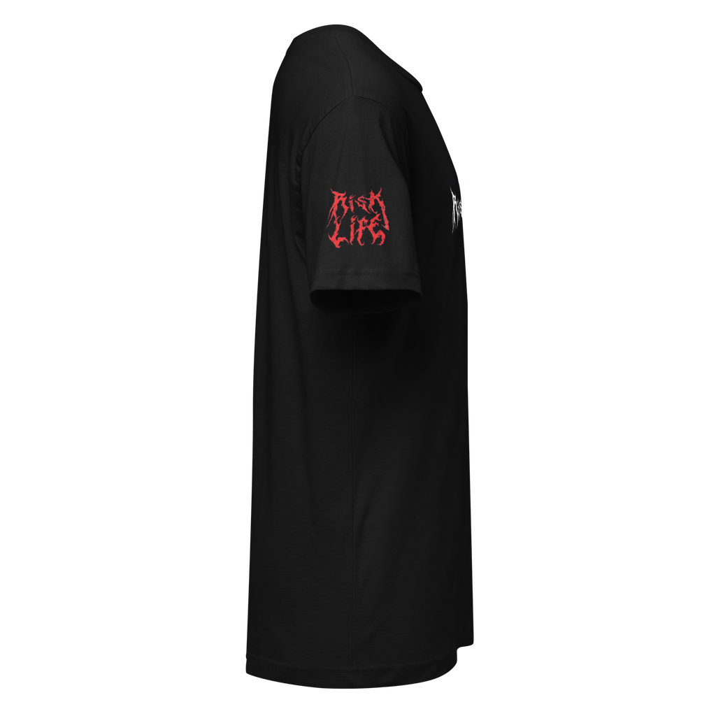 Risk Life “Half face inverted” Unisex Fine Jersey Tee