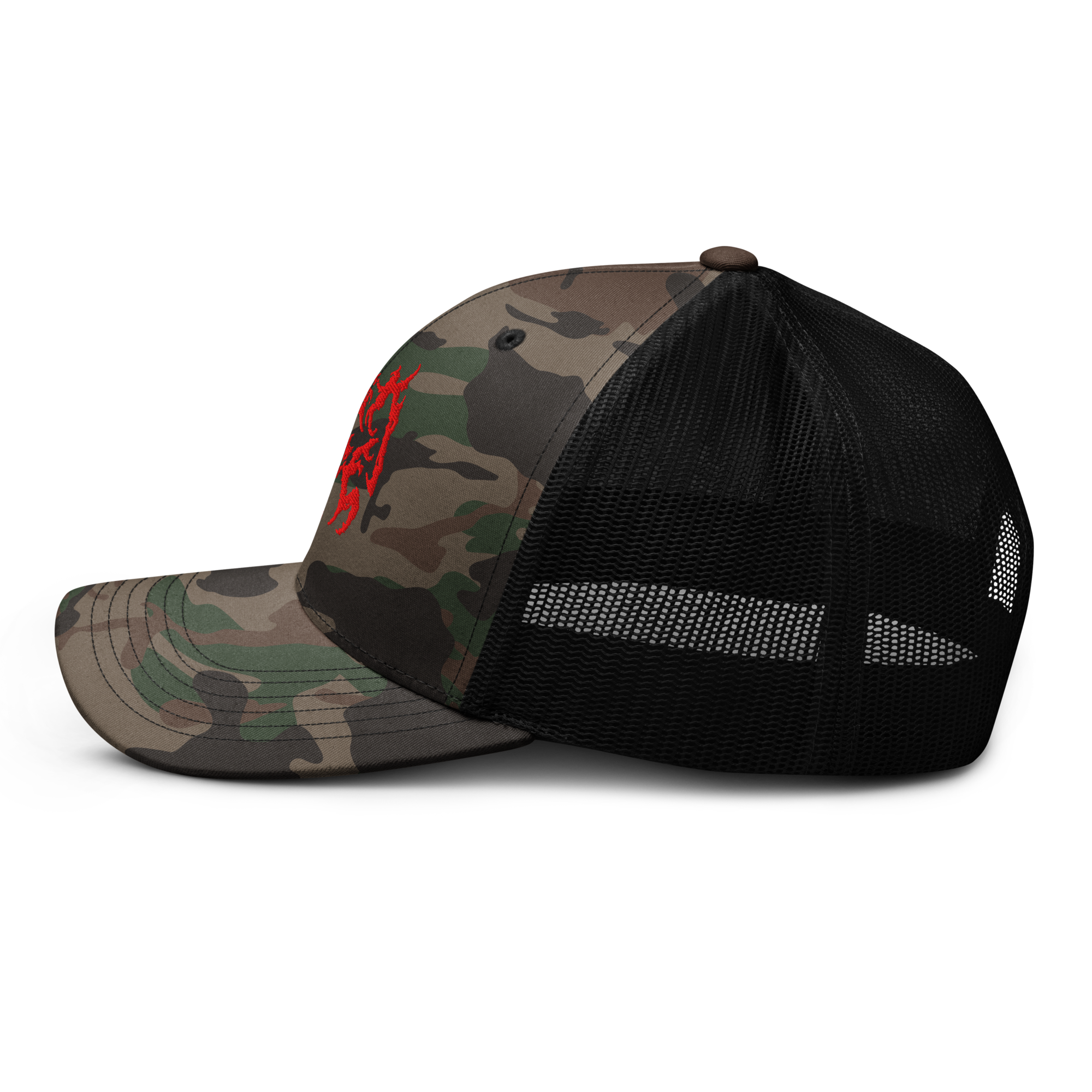 Risk Life Camouflage Trucker Hat