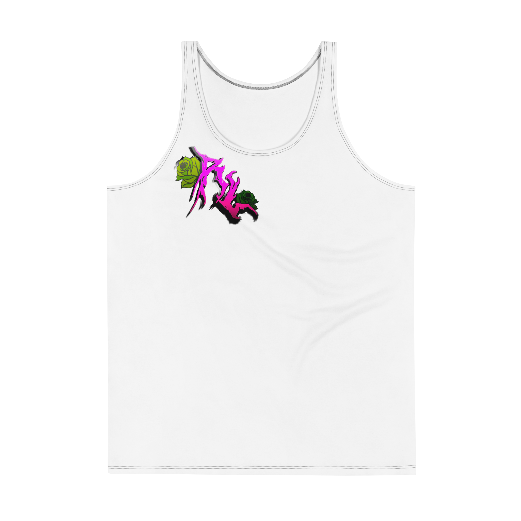 Risk Life Logo “Rose Edition” Unisex Tank Top