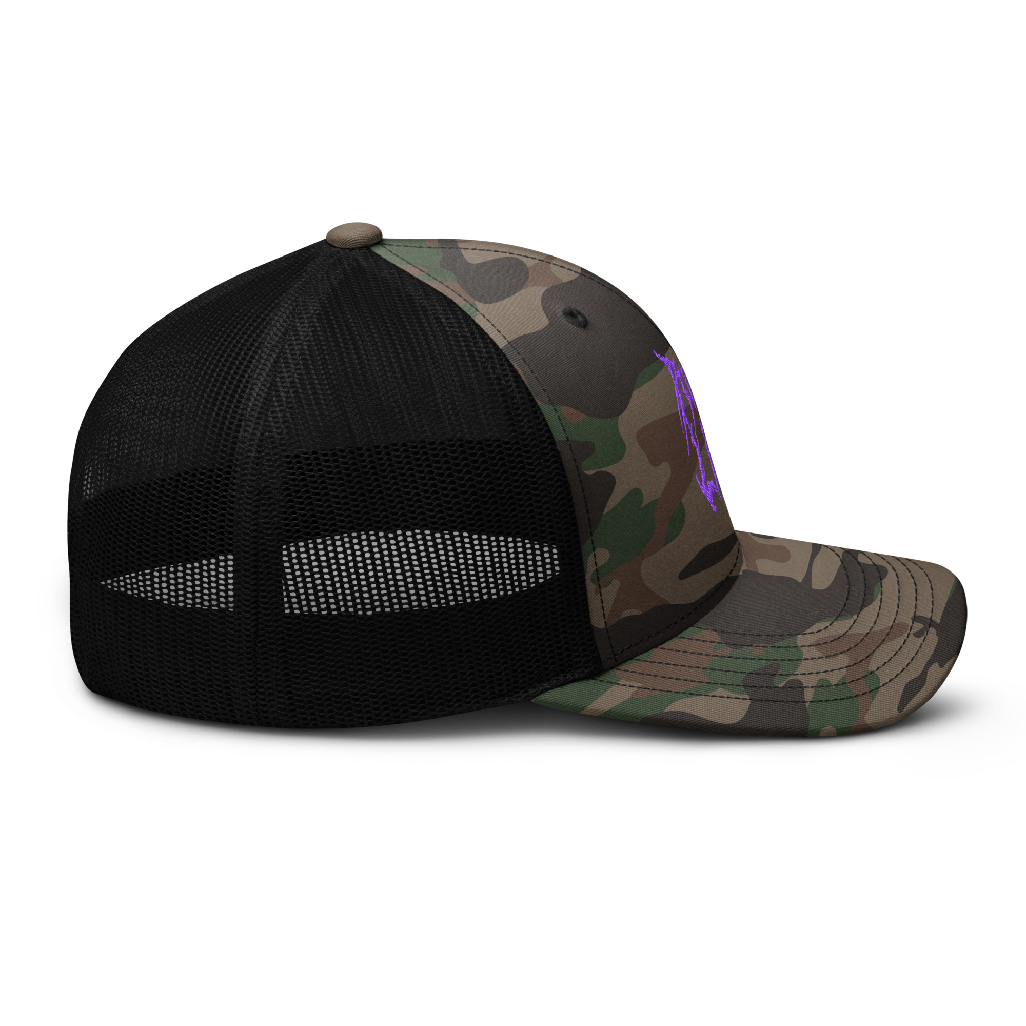 Risk Life Camouflage Trucker Hat