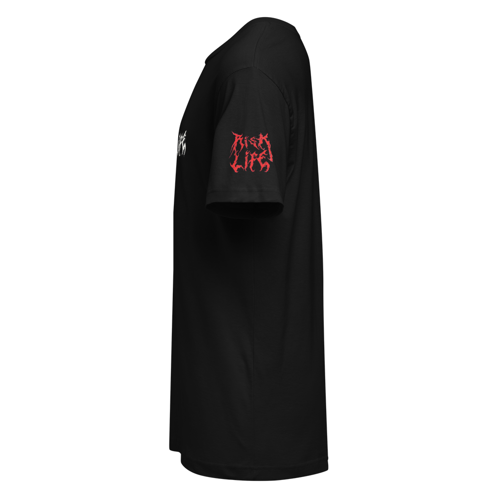 Risk Life “Half face inverted” Unisex Fine Jersey Tee