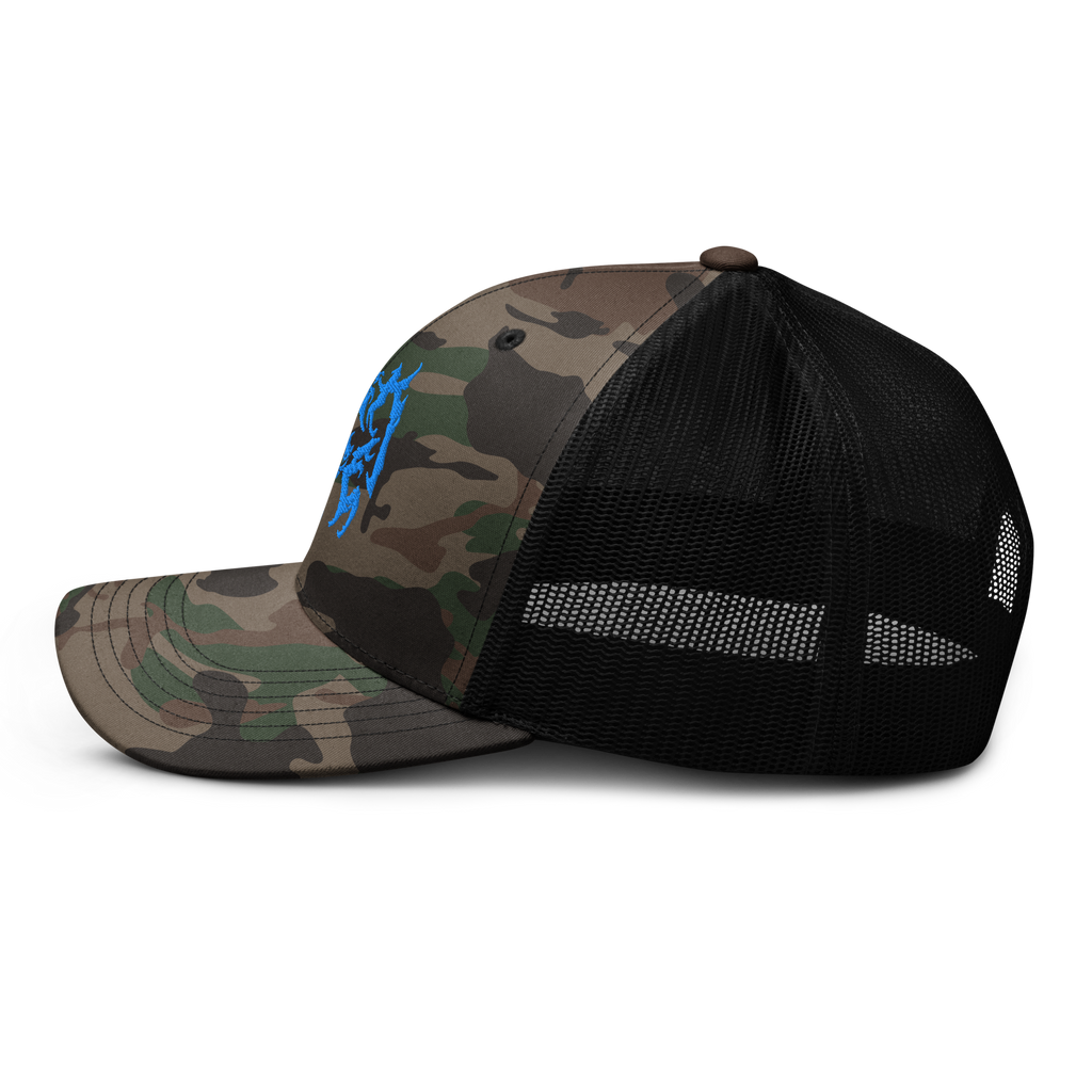 Risk Life Camouflage Trucker Hat