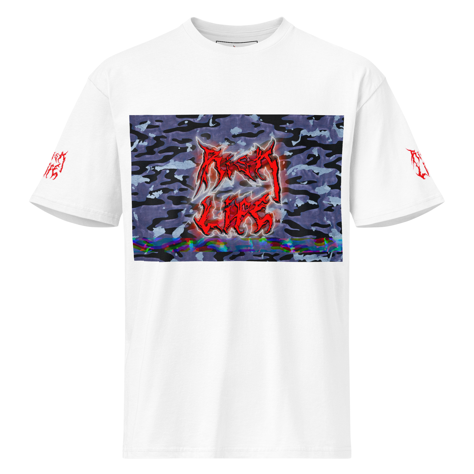 Risk Life “Camo edition” Unisex Premium Short Sleeve Tee