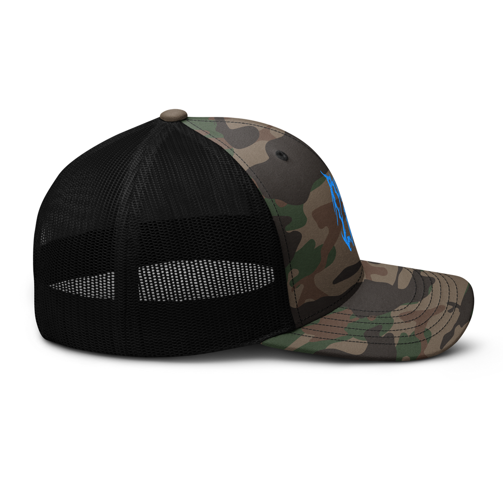 Risk Life Camouflage Trucker Hat