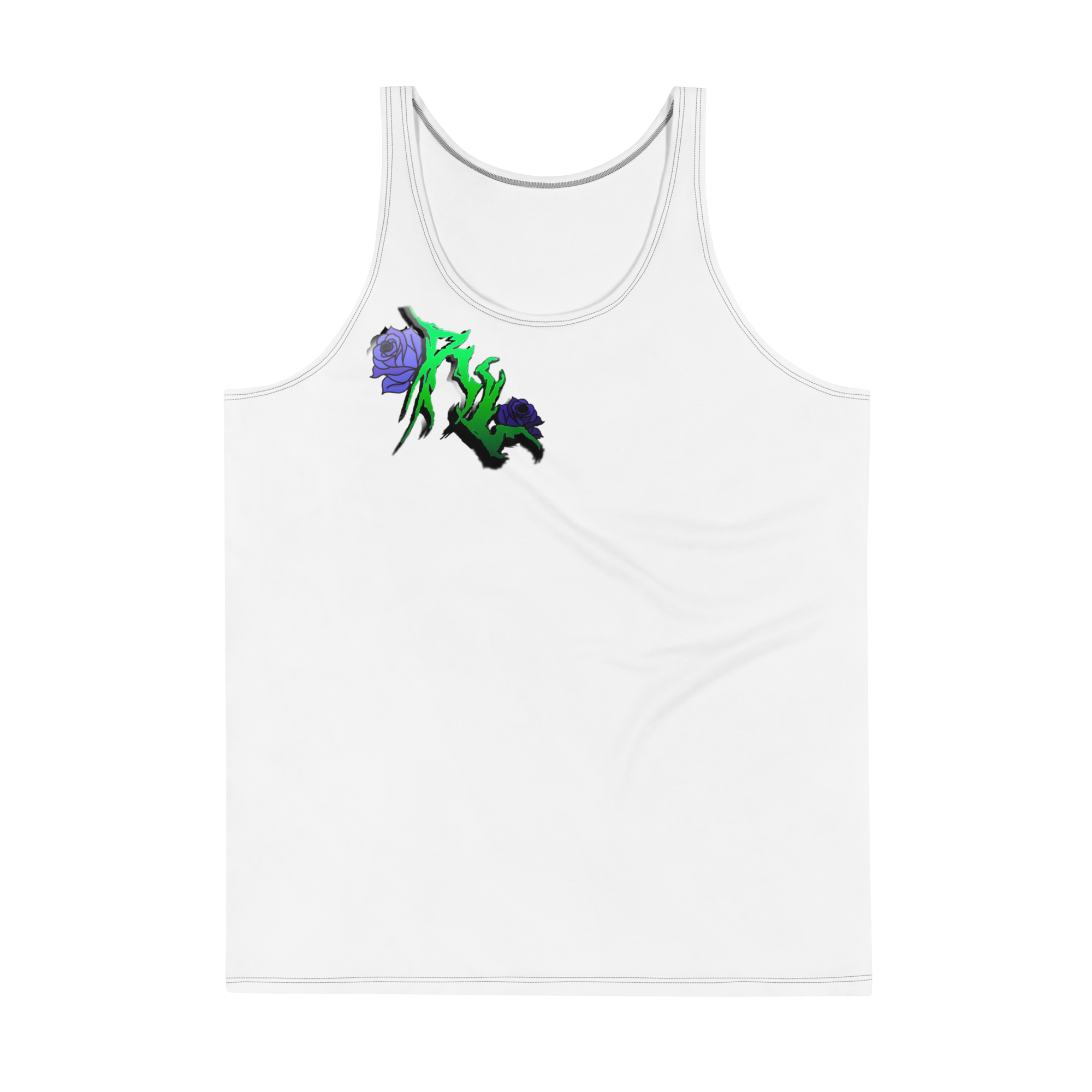 Risk Life Logo “Rose Edition” Unisex Tank Top