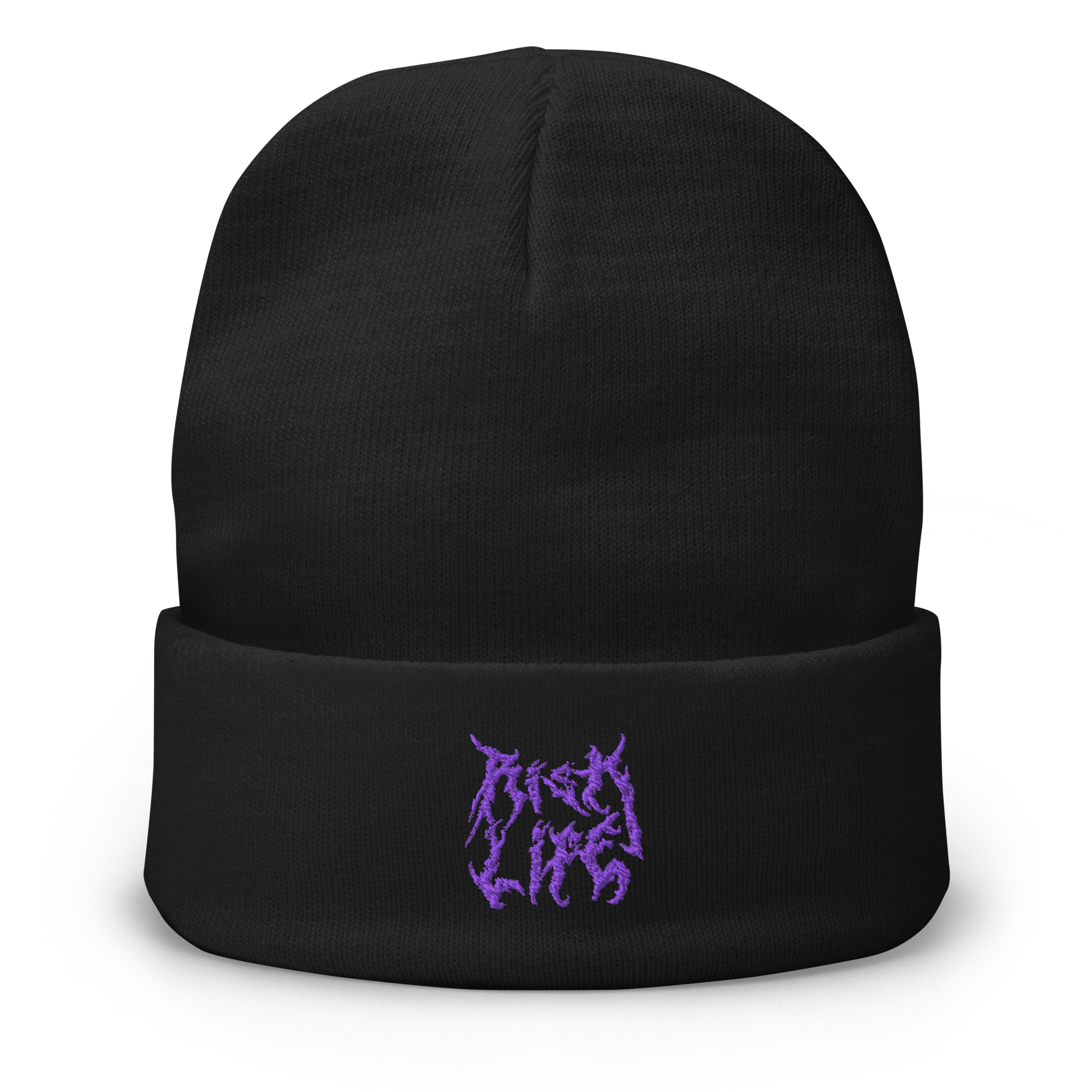 Risk Life Embroidered Beanie