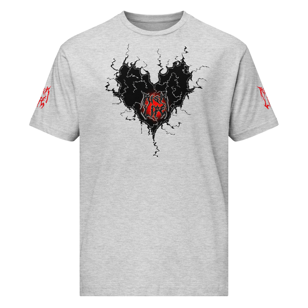 Risk Life “Shattered Hearts” Unisex Fine Jersey Tee