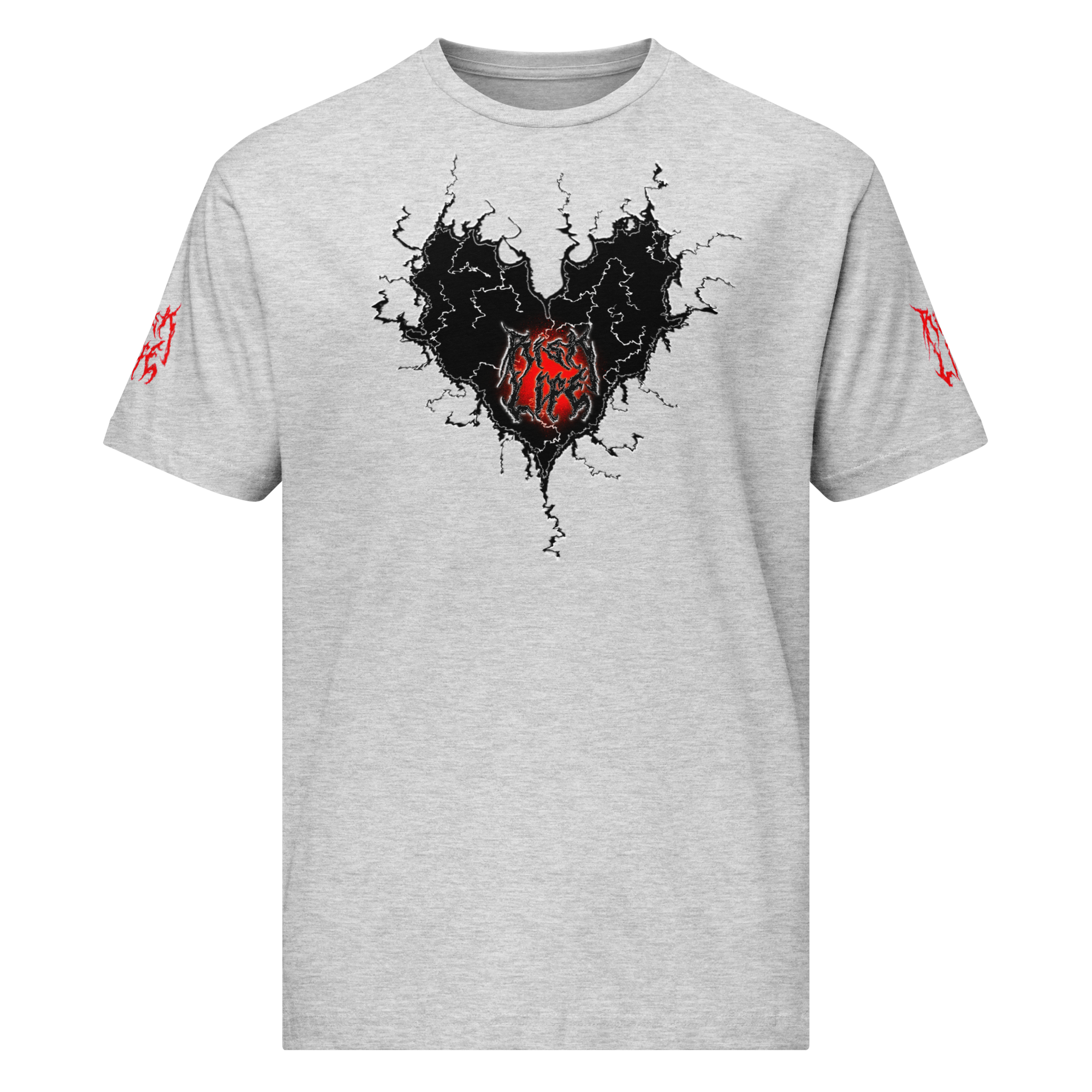 Risk Life “Shattered Hearts” Unisex Fine Jersey Tee