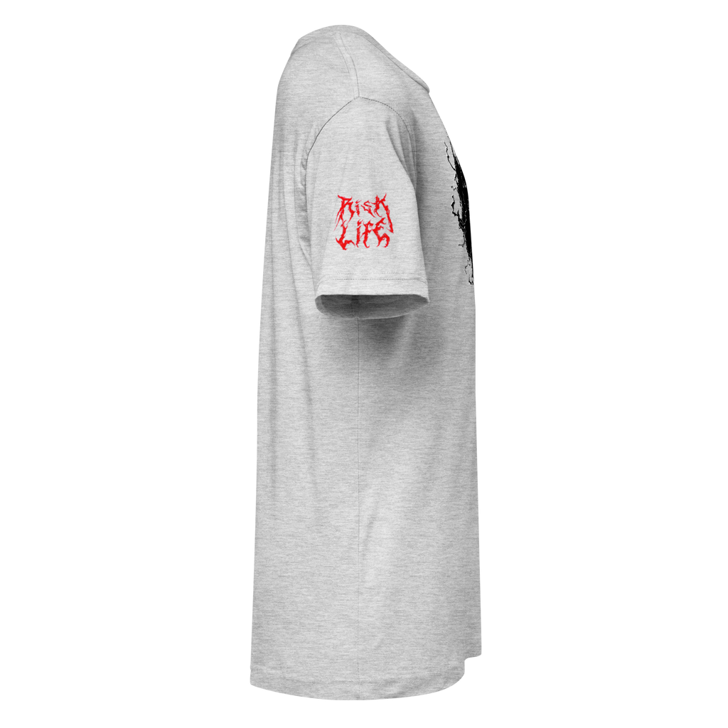 Risk Life “Shattered Hearts” Unisex Fine Jersey Tee