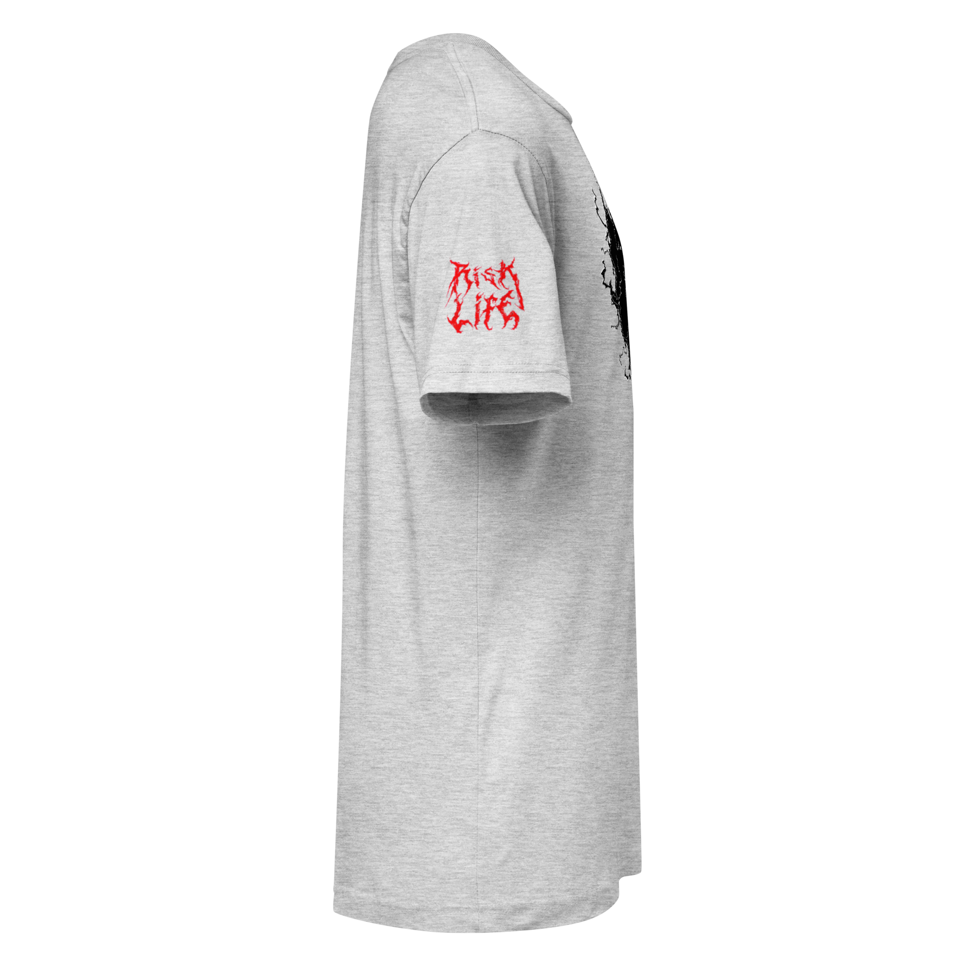 Risk Life “Shattered Hearts” Unisex Fine Jersey Tee